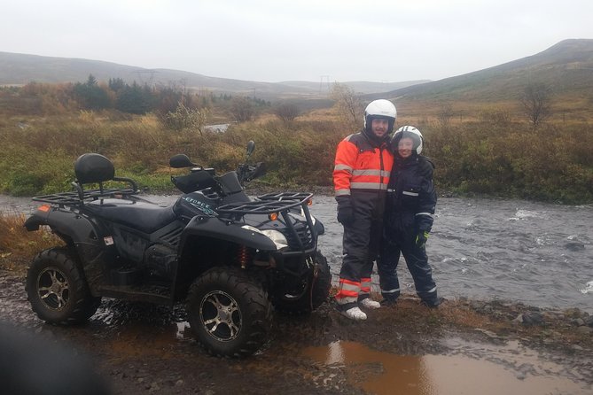 ATV Reykjavik Adventure and View - Entering the Route: A Guided Ride With Real Terrain