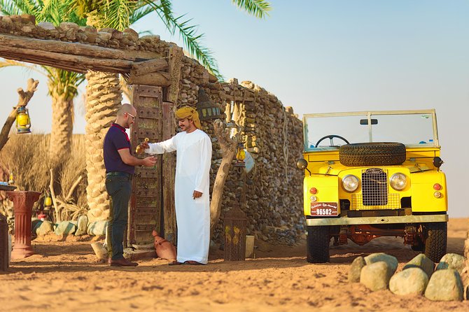Authentic Safari in Vintage Land Rover with Traditional Dinner - Torch-Lit Bedouin Camp: Coffee, Bread, Henna, and a Real Dinner