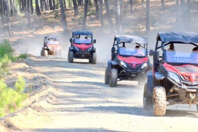 Buggy Safari for 2 people - The safety briefing and practice lap (this is where confidence is built)