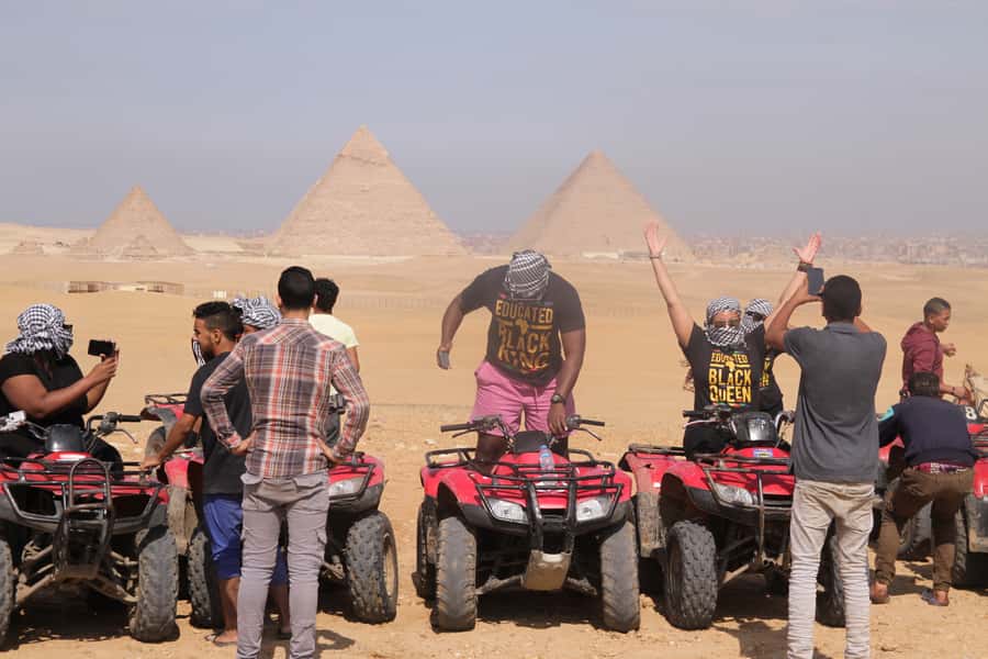 Cairo: Giza Pyramids Tour with Quad Bike Safari & Camel Ride - Should you book this Giza adventure with quad bike and camel time?