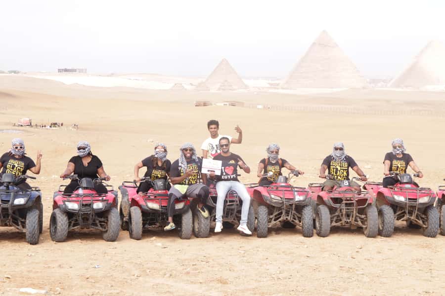 Cairo: Giza Pyramids Tour with Quad Bike Safari & Camel Ride - Skip-the-line entry fees and what’s actually included in the $100