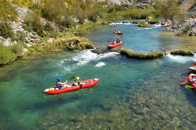 Canoe safari / rafting on river Zrmanja - Group energy and what kind of people this tour tends to suit