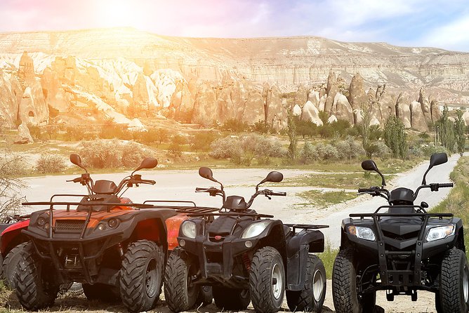 Cappadocia 3,5-Hours Quad Safari with BBQ - Rose Valley: your first hour of big scenery without the long hike