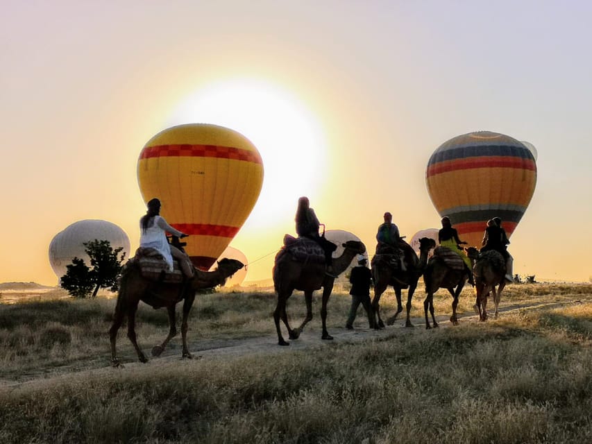Cappadocia Camel Safari Tour - Photo timing and balloon angles: when this works best
