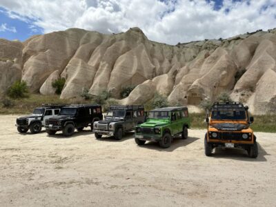 Cappadocia: Jeep Safari with Mini Underground City - Getting Picked Up and Riding in a Jeep SUV (Plus the Dust Reality)