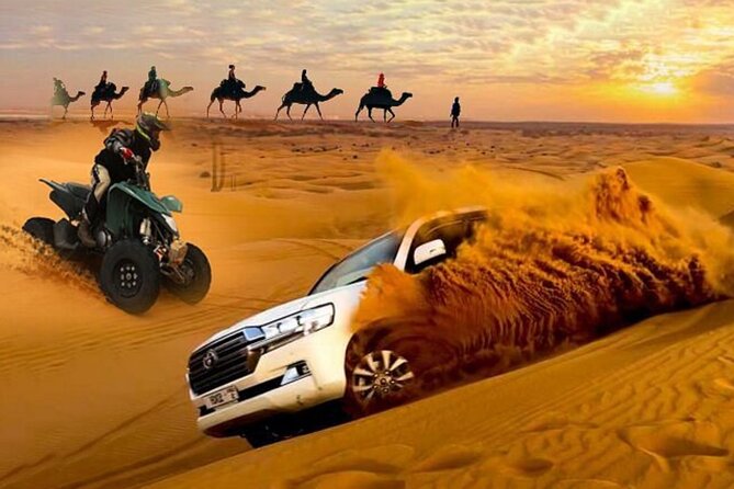 City Tour and Desert Safari with Camel Ride and Sand Boarding - Khor Al Udaid: The Inland Sea as a Dramatic Finish