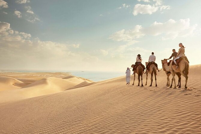 Combo Doha City and Desert Safari Tour Qatar - Camel ride add-on and Khor Al Adaid views that feel unreal