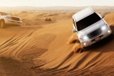 Combo Dubai Frame and Desert Safari with Dinner - Afternoon Switch: Hotel Pickup and Transfer to Lahbab