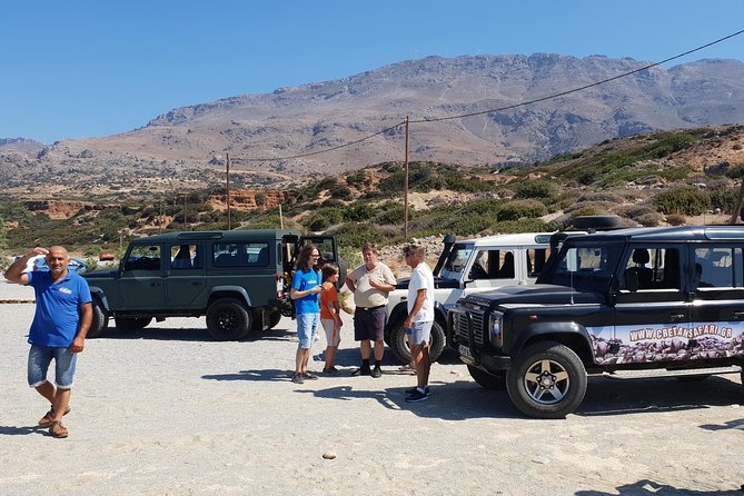 Cretan Safari – 4x4 Adventure to Preveli Beach with Lunch - Potamon Lake at Amari Dam and Karines Kafenio Break