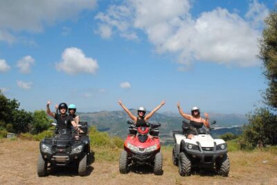 Crete: Off-Road Quad Safari Evening Tour with Hotel Transfer - First Ride and Omalia Olive Press: Where the Tour Gets Local
