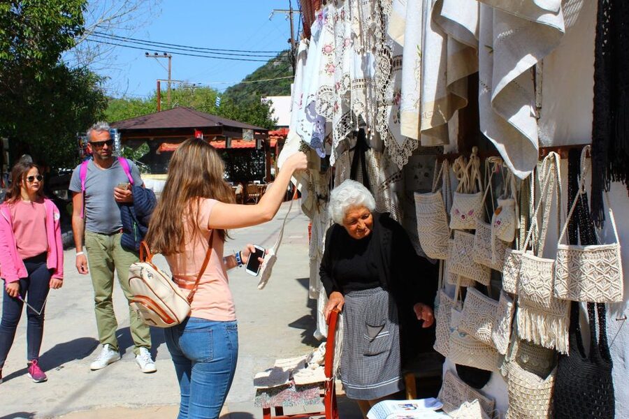 Crete: Quad Safari, Olive Mill with Tasting & Ghost Village - Achlada ghost village: the history you can walk through