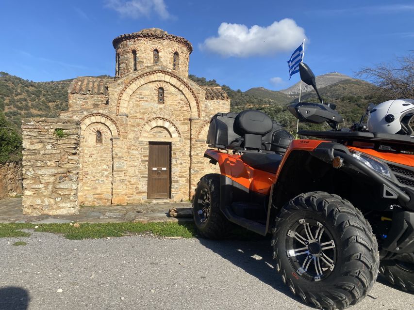 Crete: Quad Safari, Olive Mill with Tasting & Ghost Village - El Greco museum pass-by: nice extra, but don’t plan your day around it