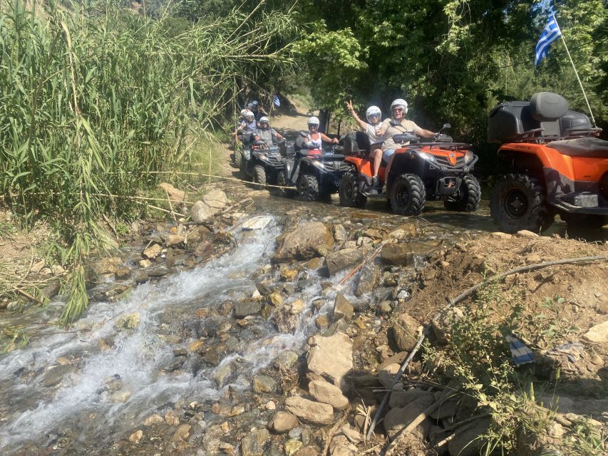 Crete: Quad Safari, Olive Mill with Tasting & Ghost Village - Starting at Peninsula Resort: lesson, helmets, and real confidence