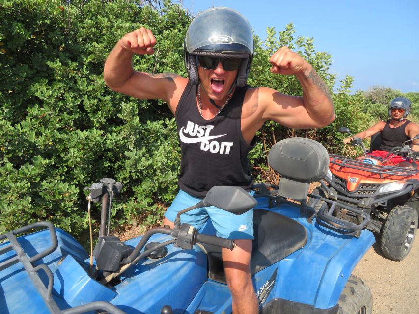 Crete: Quad Safari with Monastery, Malia Palace and Lunch - Quad Safari in Crete: Mountains, monastery, olive oil, and a beach finish