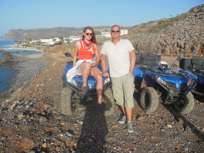 Crete: Quad Safari with Monastery, Malia Palace and Lunch - Malia Palace pass-by and the quick jump into dirt roads near Sisi