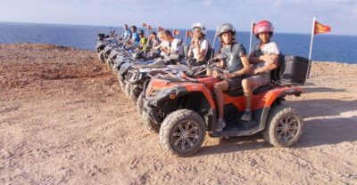 Crete: Quad Safari with Monastery, Malia Palace and Lunch - Malia pickup and the ATV safety briefing that sets you up