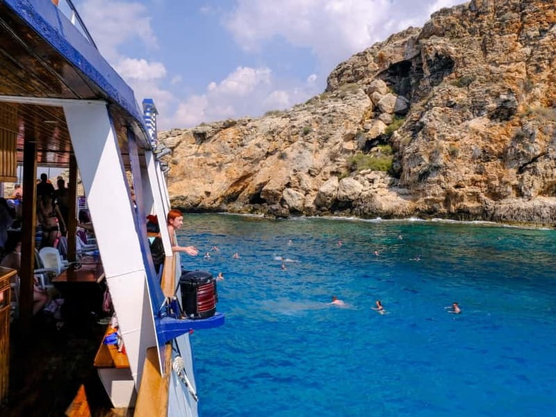Cyprus: Odyssey Boat Safari from Larnaca to Protaras - Cape Greco: Love Bridge and the Pirate Caves