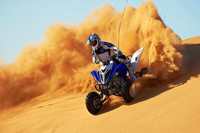 Desert Combo safari, Camel ride, Quad Bike and Dune Bashing(ALL INCLUSIVE) - Inland Sea and Desert Photo Stops: Where the Scenery Actually Helps