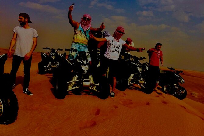Desert Safari, 60-Min Self-drive ATV, Camel ride, Shows, Dinner - Guides and organization: where the tour often shines