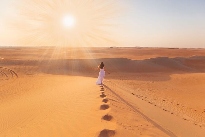 Desert Safari Abu Dhabi w/ Sand Boarding, Camel Ride & BBQ Dinner - Key things to know before you go