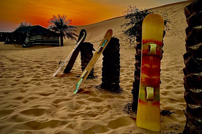 Desert Safari Abu Dhabi w/ Sand Boarding, Camel Ride & BBQ Dinner - BBQ dinner and the night show: belly dance and tanoura at camp