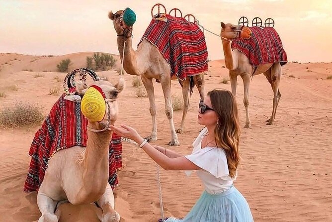 Desert Safari Adventure Dubai - Henna Art, Arabic Tea, and Sheesha at the Camp
