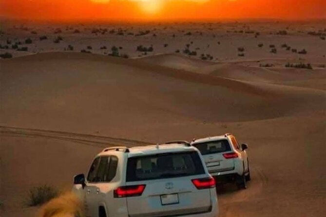 Desert Safari Adventure Dubai - Evening Entertainment: Belly Dance, Tanoura, and Fire Show