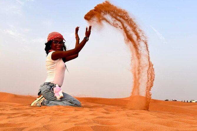 Desert Safari Adventure Dubai - Camel Rides and Sand Boarding: Classic Desert Fun, Included