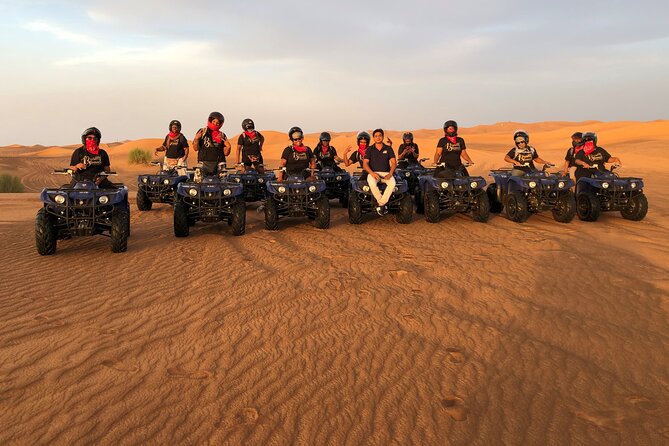 Desert Safari and Quad Bike Experience in Dubai with Dinner - Hotel Pickup and the Ride Into the Dunes