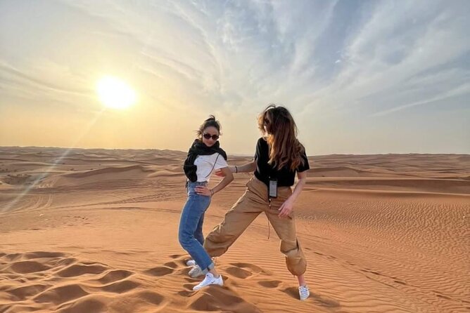 Desert Safari BBQ dinner, Camel ride & sandboarding from Dubai - Sandboarding: The One Activity Most People Actually Remember