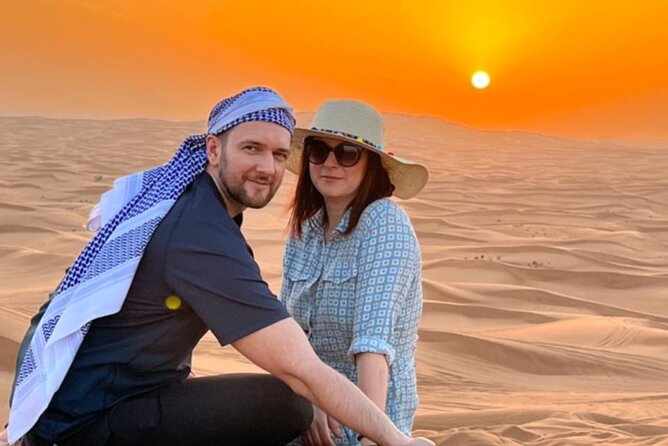 Desert Safari BBQ dinner, Camel ride & sandboarding from Dubai - BBQ Dinner Under the Stars: Included, Filling, and Convenient