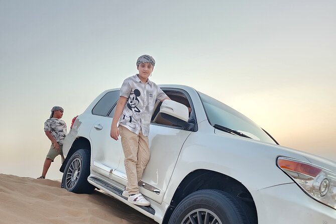 Desert Safari BBQ Dinner, Live Shows, ATV Bikes, Sandboarding - ATV quad bikes (25 minutes): fun, but set expectations
