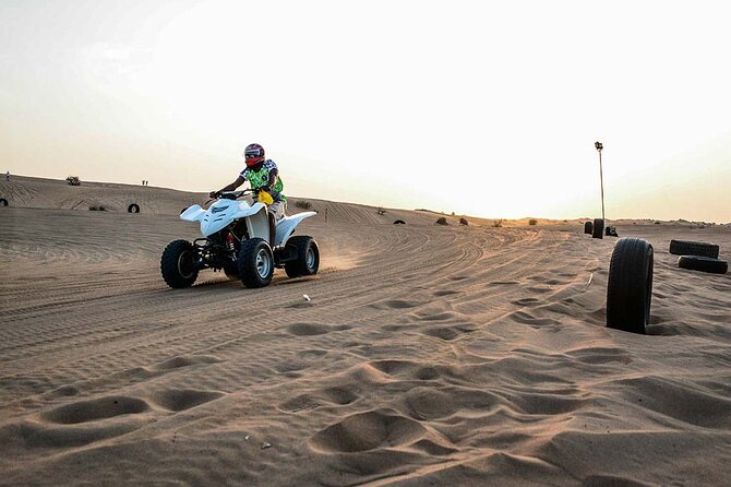 Desert Safari, City Tour & Dhow Cruise in Marina Enjoy In Dubai - Day 2 Desert Safari Camp: A/C 4x4 Dunes, Shisha, Camel Rides, and BBQ