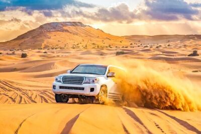 Desert Safari Dubai BBQ Dinner & Live Shows - Dune-Bashing in Red Sand: Hard vs Soft and Photo Stops