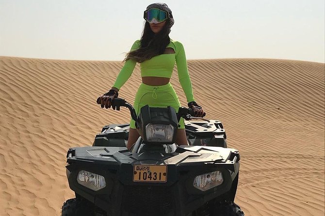 Desert Safari Dubai (PREMIUM VIP) - ATV/quad bike time: 25–30 minutes that you’ll want to max out