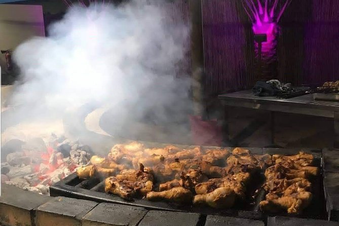 Desert Safari Dubai with Buffet Dinner & 3 live shows - The Buffet Dinner Setup: BBQ, Veg and Non-Veg, Desserts