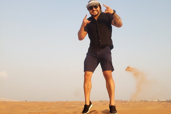 Desert Safari Dubai with Buffet Dinner & 3 live shows - Sunset Photos: Nice If You Get Them