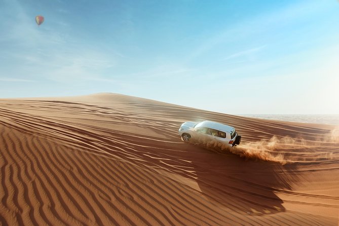 Desert Safari Dubai with Dune Bashing, Sandboarding, Camel Ride, 5 Shows, Dinner - Key things to know before you go