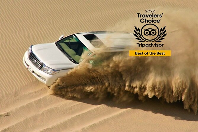 Desert safari, Dune bashing, sandboarding, camel, ATV Option - Dune Bashing: Why This Is the Main Event