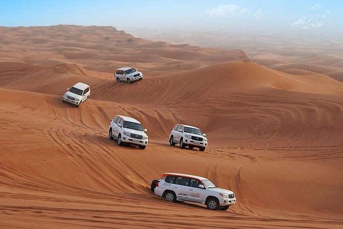 Desert Safari in 4X4 through Lahbab Desert with BBQ Dinner - Pickup, Transfers, and the Real Meaning of a 6-Hour Safari