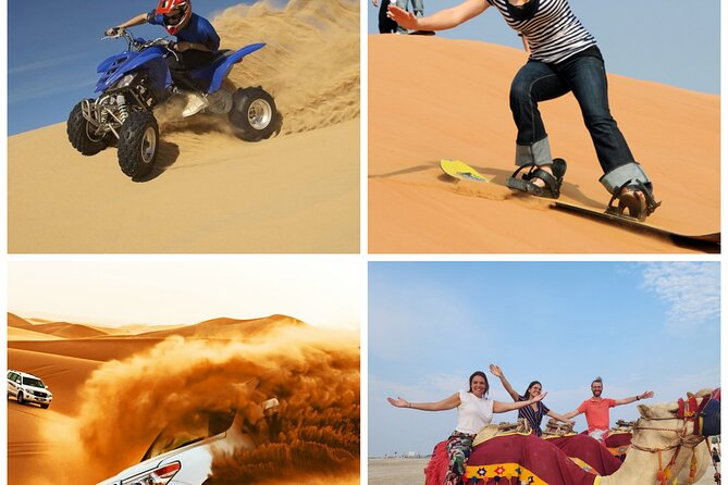 Desert Safari, Quad Bike, Sandboarding and Camel Ride - Key Highlights You’ll Actually Feel