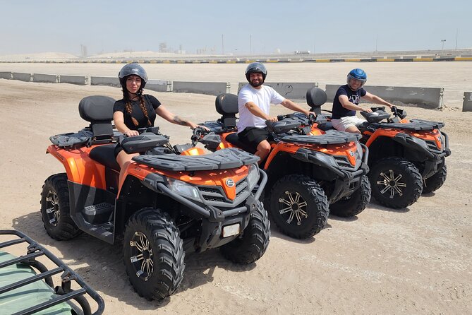 Desert Safari, Quad Bike, Sandboarding and Camel Ride - Khor Al Udaid and the Inland Sea View: Where Photos Get Easy