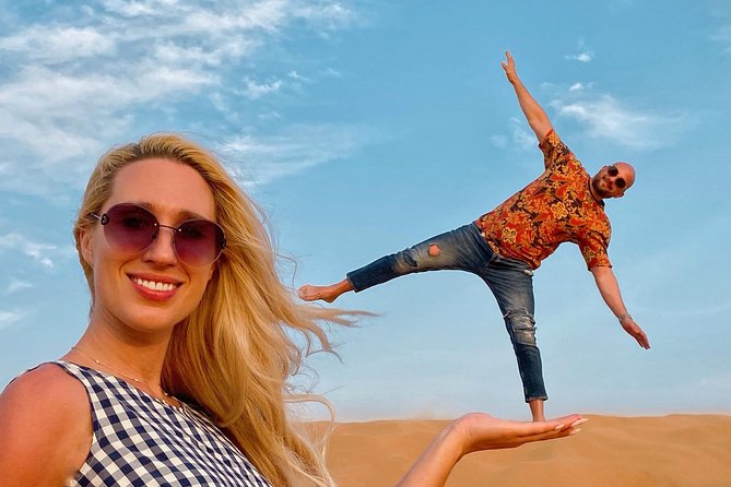Desert Safari Tour - FULL PROGRAM with Dinner Show and more... - The Evening Show: Belly Dancer, Tanura, and Fair Man Style Performances