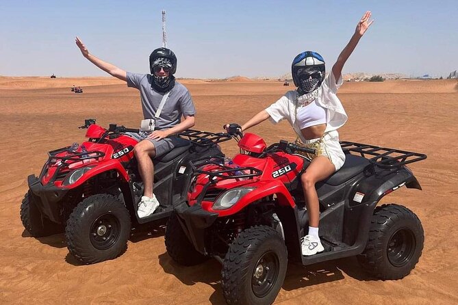 Desert Safari with 4x4 Dune Bashing Camel Ride Sand Boarding - Live Shows at Night: Belly Dance, Fire Dance, and Tanura
