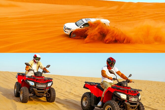 Desert Safari with BBQ Dinner (Quad Bike Optional) - Dune Bashing in Lahbab: The 40–50 Minute Adrenaline Run