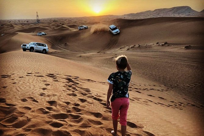 Desert Safari With BBQ Dinner, Quad Ride And And Sand-boarding - Food, Drinks, and What to Expect in the Evening