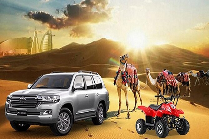 Desert Safari With BBQ Dinner, Quad Ride And And Sand-boarding - Lahbab Red Dunes: Quad Biking, Dune Bashing, and Photo Stops