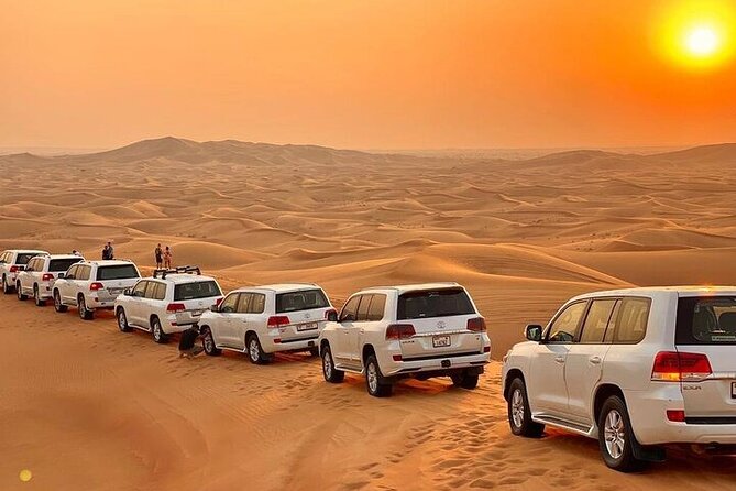 Desert Safari with Quad Bike Camel ride ,SandBoarding ,InalndSea - Key Highlights You’ll Want to Know