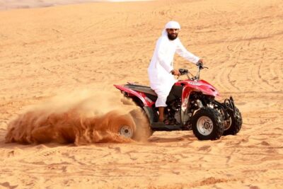 Desert Thrills: Evening Safari with Quad Bike & Camp Activities - Pickup From Dubai in a 4x4 SUV: Smooth Start, Less Thinking
