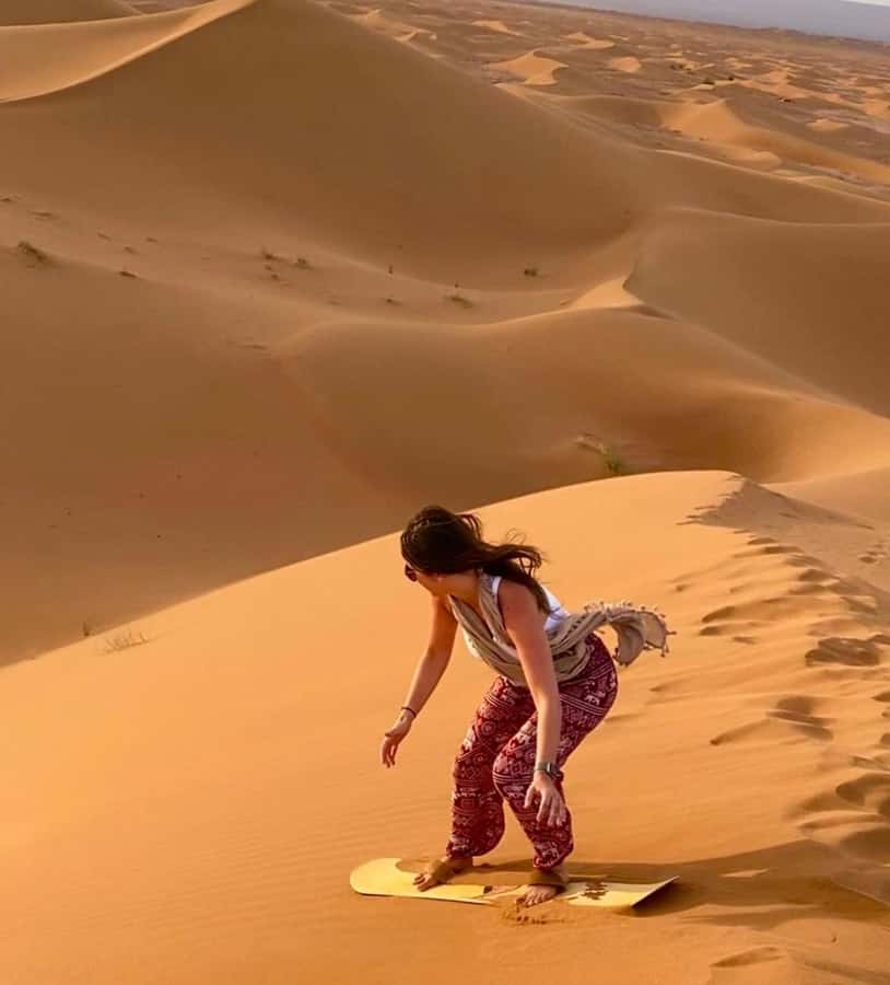 Doha: ATV/Desert Safari with Activities and Inland Sea Stop - Sandboarding and camel caravan riding: fast then slow